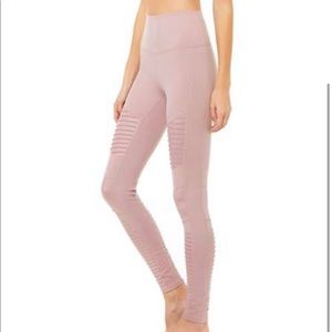 ALO HIGH WAIST MOTO LEGGINGS